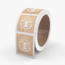 Recycled Paper Label Roll